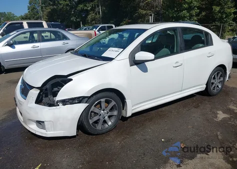 2012 Nissan Sentra 2.0 Sr z USA, uszkodzony, nr VIN 3N1AB6AP6CL734679